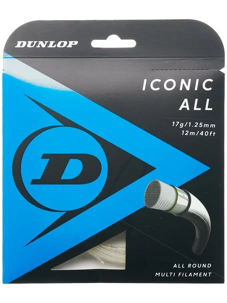 Dunlop Iconic All 17/1.25 String Review (Gauge 1.25mm) | Racqix