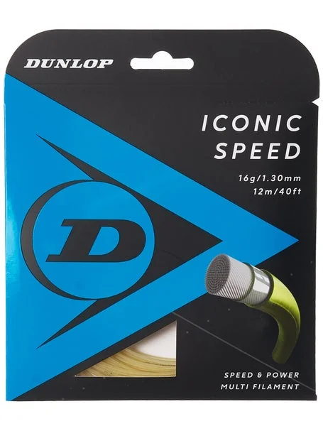 Dunlop Iconic Speed 16/1.30 String Review (Gauge 1.3mm) | Racqix