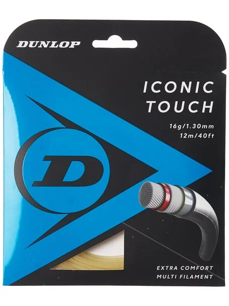 Dunlop Iconic Touch 16/1.30 String Review (Gauge 1.3mm) | Racqix