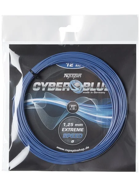 Topspin Cyber Blue 17/1.25 String Review (Gauge 1.25mm) | Racqix