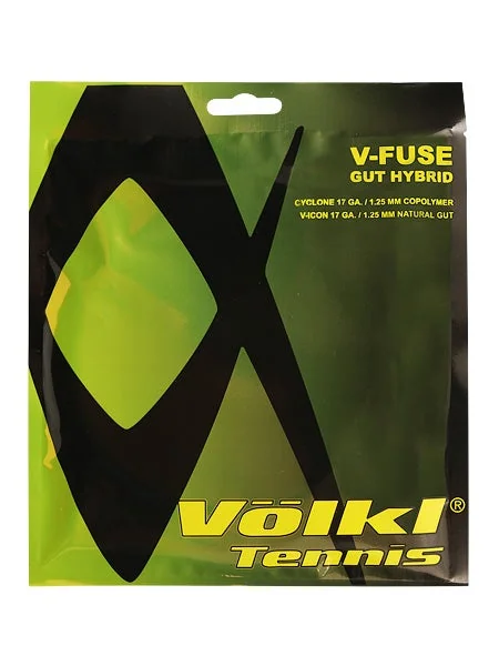 Fuze String Volkl V-Fuse Hybrid tennis string review